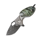 Pocket Knife | Feather Pattern | Swamp Rat