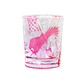 Hand-carved Red Goldfish Edo Kiriko Whiskey Glass