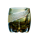 GOGLASSCUP Lightning Edo Kiriko Whiskey Glass GoGlassCup