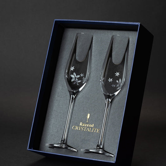 GOGLASSCUP Star Flower Champagne Glass - Goglasscup
