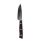 Damascus Paring Knife AUS-10 with Ebony Handle