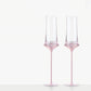 MU16 Black Cupid Champagne Flutes Wedding Gift Crystal Goblet Gift Box - Goglasscup