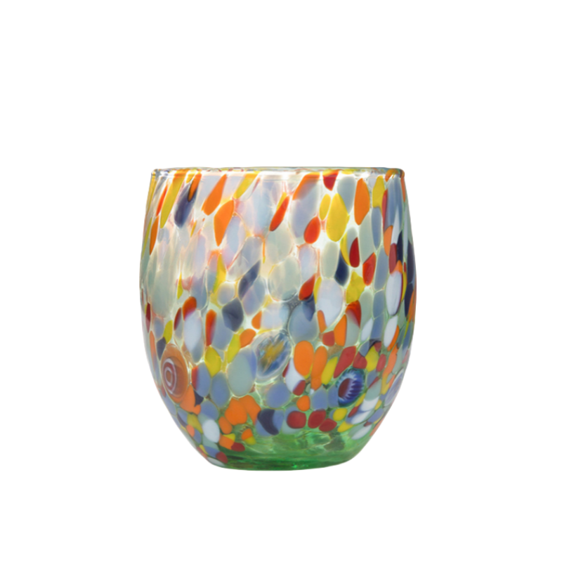 Italian ZECCHIN Handmade Colored Glass