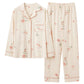 Cute Animals Cotton Long-sleeved Trousers Autumn And Winter Loungewear Pajamas Women's Homewear Suit KY-3638
