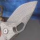 Pocket Knife | Feather Pattern | Swamp Rat